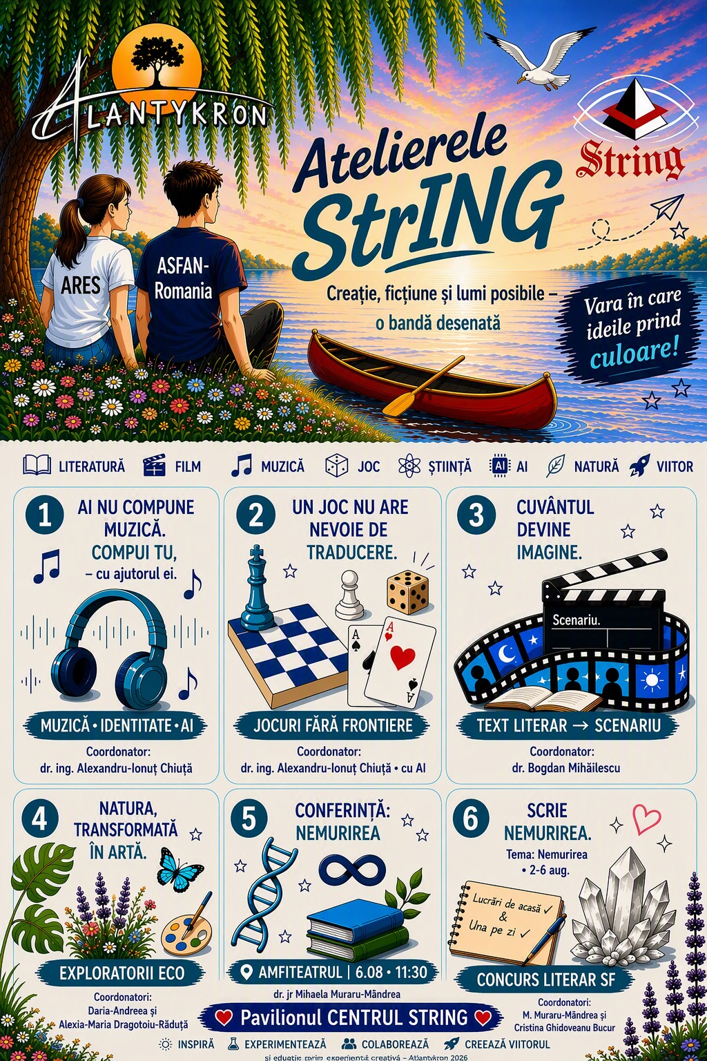 StrING: Creație, ficțiune și lumi posibile